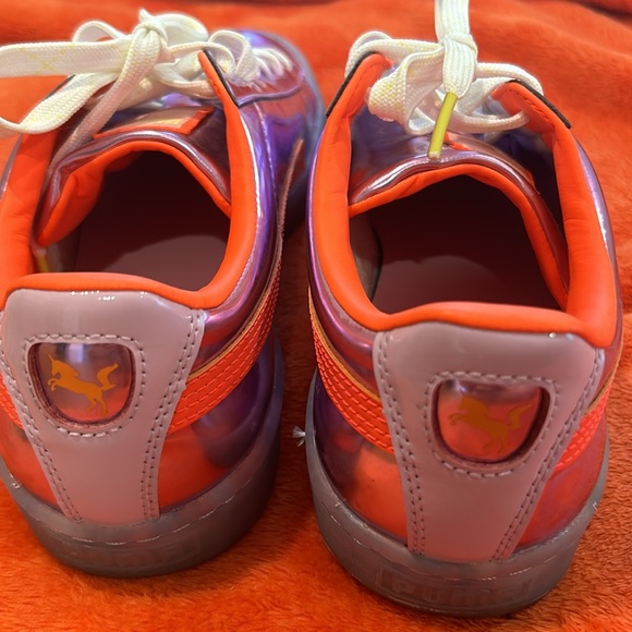 Puma x Sophia Webster Basket Metallic Sneakers Candy Princess - Picture 5 of 6